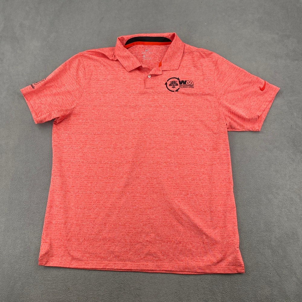 Nike Golf Dri-FIT Polo Shirt Mens XL Red WM Phoenix Open BV6846-634